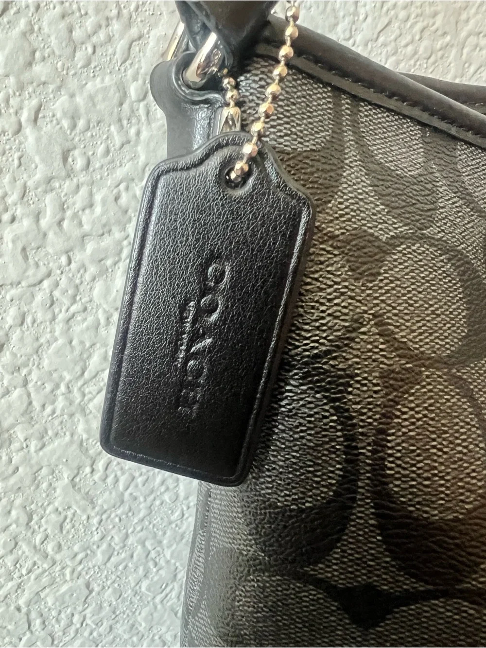 Coach Black Signature Crossbody Bag F29210 rarely used - Picture 6 of 16